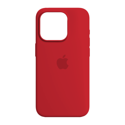 Чохол Силіконовий RMC Apple iPhone 15 Pro Red - Retromagaz