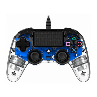 Геймпад Дротовий Nacon PlayStation 4 Wired Compact Controller Crystal Б/У - Retromagaz