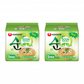 Набір Локшина Nongshim 10шт Soon Ramyun Овочевий Середньо Гостра 112g Набір Локшина Nongshim 10шт Soon Ramyun Овочевий Середньо Гостра 112g - Retromagaz