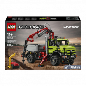 Конструктор Lego Mercedes-Benz Unimog U 5023 with Crane Technic 42242 Новый - Retromagaz