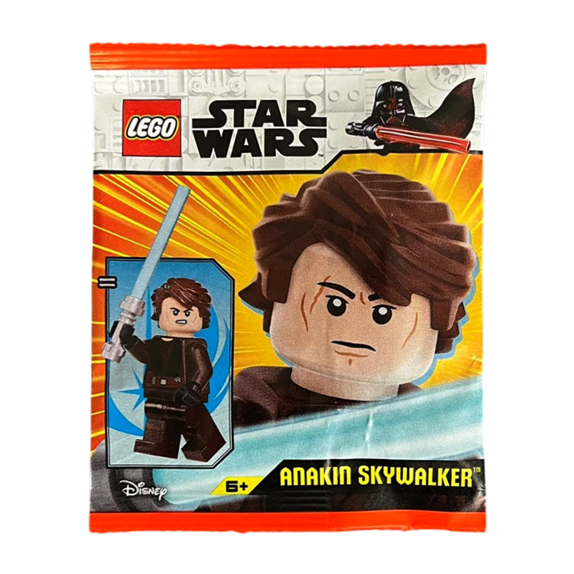 Конструктор Lego Фигурка Anakin Skywalker Paper Bag Star Wars L0002234 sw1398 Новый - Retromagaz