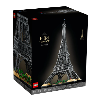 Набір Lego Ейфелева Вежа Icons 10307 Новий - Retromagaz