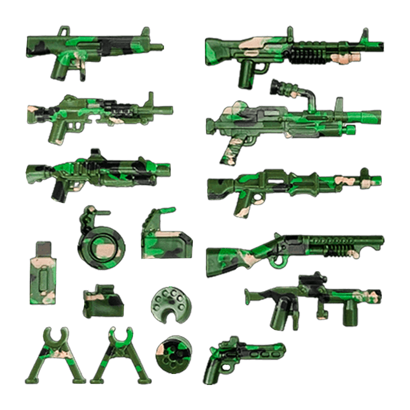 Оружие RMC Стрелковое Weapon Pack #1 Green Camo Новый - Retromagaz