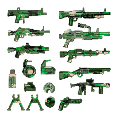 Зброя RMC Weapon Pack #1 Стрілецька Green Camo Новий - Retromagaz