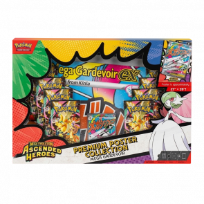 Картки Колекційна Гра Pokemon Mega Evolution - Ascended Heroes Mega Premium Poster Collection Gardevoir - Retromagaz