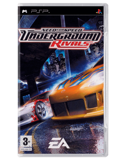 Игра Sony PlayStation Portable Need for Speed Underground Rivals Английская Версия Б/У Хороший - Retromagaz