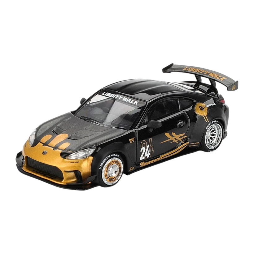 Машинка Premium MINI GT Toyota GR86 LB 1:64 MGT01149 Black - Retromagaz