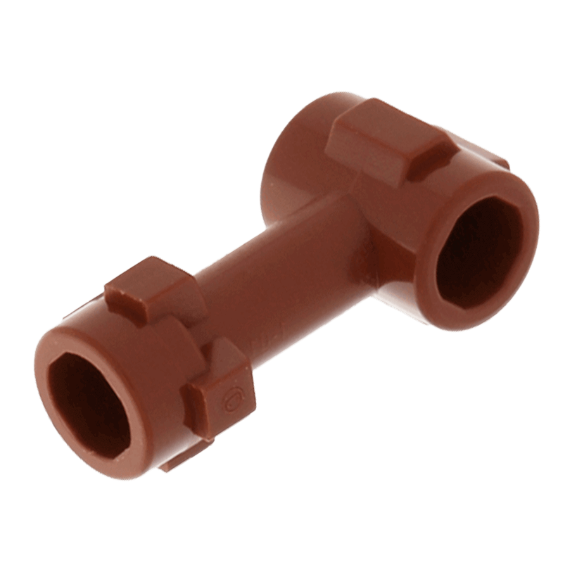 Стержень Lego З'єднувач with Top Stud and 2 Side Studs 1L 92690 6029774 Reddish Brown 20шт Б/У - Retromagaz