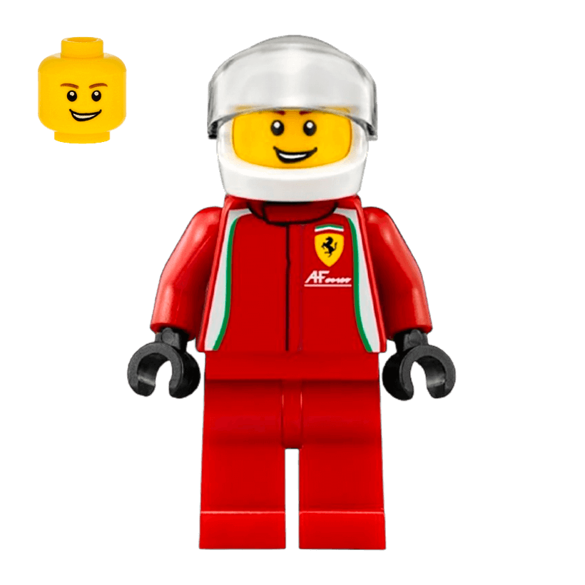 Фігурка Lego Speed Champions Ferrari 458 Italia GT2 Driver Інше sc007 1 Б/У - Retromagaz