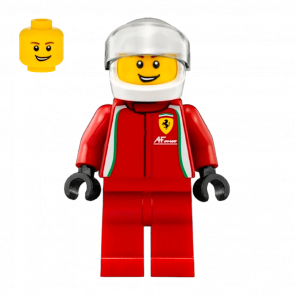 Фігурка Lego Ferrari Race Car Driver 2 Інше Speed Champions sc007 1 Б/У