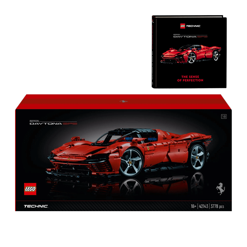 Конструктор Lego Ferrari Daytona SP3 Technic 42143 + Артбук Ferrari - Retromagaz