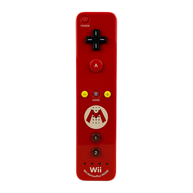 Контроллер Беспроводной Nintendo Wii RVL-036 Remote Plus Mario Limited Edition Red Blue Б/У - Retromagaz