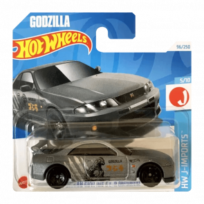 Машинка Базова Hot Wheels Nissan Skyline GT-R R33 Godzilla J-Imports 1:64 HTD96 Grey