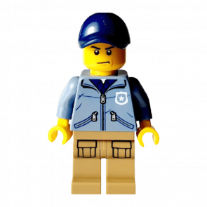 Lego Фигурка City Полицейский 20 cty0883 1 Ориг Б/У О