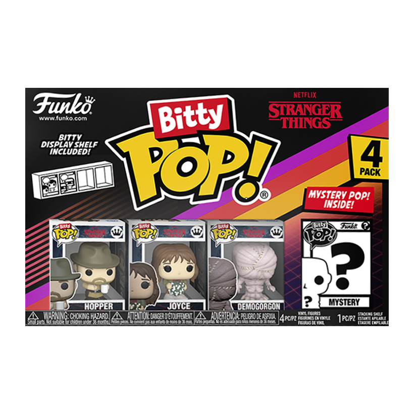 Фігурка FUNKO POP! Bitty Pop! Stranger Things 4 Фігурки Серія 4 Гоппер 23mm 83664 - Retromagaz