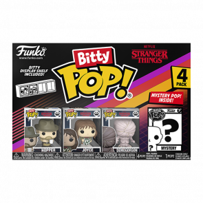 Фигурка FUNKO POP! Bitty Pop! Stranger Things 4 Фигурки Серия 4 Хоппер 23mm 83664 - Retromagaz