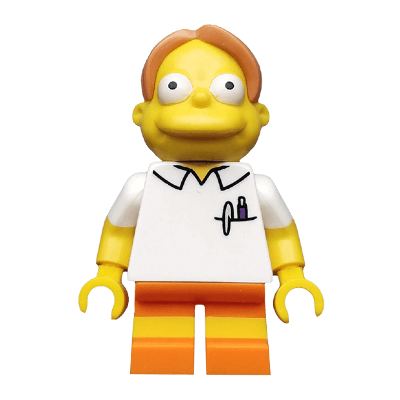 Фигурка Lego Cartoons Simpsons Martin Prince sim034 1 Б/У Отличное - Retromagaz