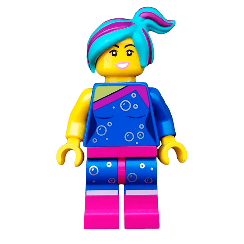 Фигурка Lego The Lego Movie Flashback Lucy Cartoons tlm156 1 Б/У - Retromagaz