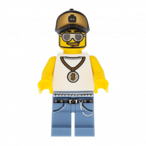 Фигурка Lego Collectible Minifigures Series 3 Rapper col041 Б/У Нормальный