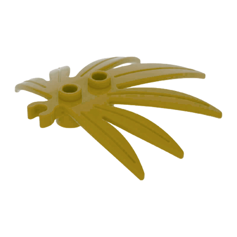 Растение 2шт Lego Листья Swordleaf 6 x 5 10884 6177721 Olive Green Б/У - Retromagaz