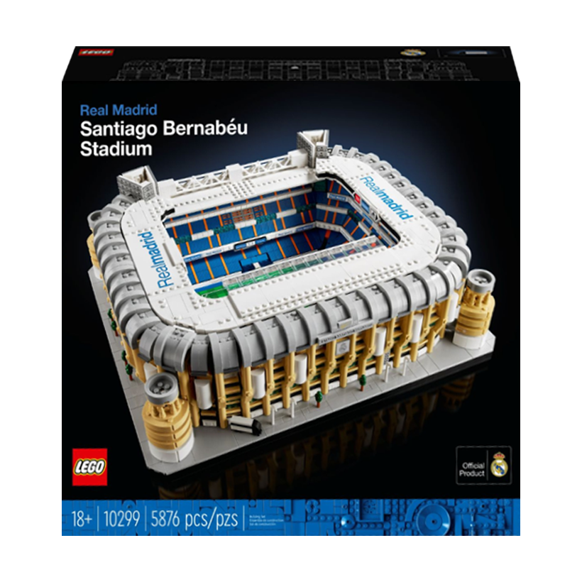 Конструктор Lego Реал Мадрид Стадіон Сантьяго Бернабеу Creator Expert 10299 Новий - Retromagaz