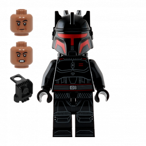 Фігурка Lego Імперія Moff Gideon Helmet Jetpack Star Wars sw1342 75386 Новий - Retromagaz