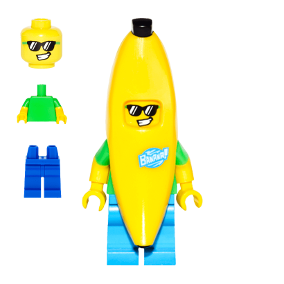 Фігурка Lego Banana Suit Guy Collectible Minifigures Series 16 col258 Б/У - Retromagaz