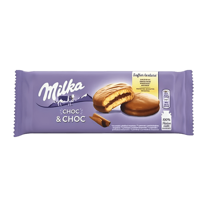Печенье Milka Choco & Choc 150g - Retromagaz