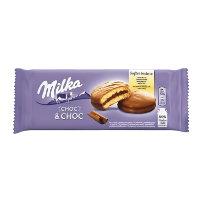 Печенье Milka Choco & Choc 150g - Retromagaz