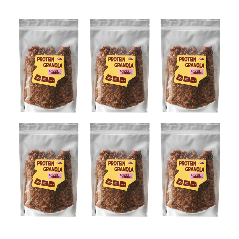Набор Гранола 6шт Fizi Choco Crunch 250g - Retromagaz