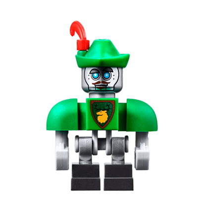 Фигурка Lego Robot Hoodlum Nexo Knights Denizens of Knighton nex107 1 Б/У - Retromagaz
