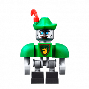 Фигурка Lego Nexo Knights Denizens of Knighton Robot Hoodlum nex107 1 1шт Б/У Хороший - Retromagaz