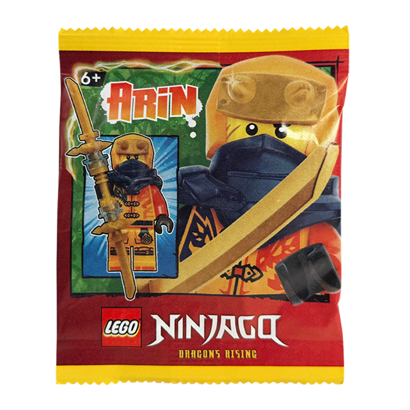 Конструктор Lego Фигурка Arin Paper Bag Ninjago L0002208 njo1031 Новый - Retromagaz