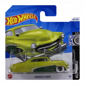 Машинка Базовая Hot Wheels Hirohata Merc Rod Squad 1:64 HTD66 Green