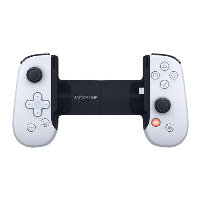 Геймпад Проводной Backbone PlayStation 5 One Mobile Gaming Controller for Iphone White Новый - Retromagaz