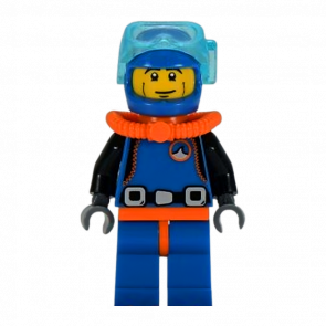 Фігурка Lego Series 1 Deep Sea Diver Collectible Minifigures col015 2 Б/У - Retromagaz