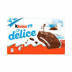 Бісквіт Kinder Delice (4 Тістечка) 156g - Retromagaz