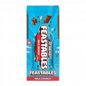 Набор Батончик 10шт MrBeast Feastables Milk Crunch King Size 60g Набор Батончик 10шт MrBeast Feastables Milk Crunch King Size 60g - Retromagaz