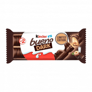 Батончик Kinder Bueno Dark 2 Pieces 43g - Retromagaz