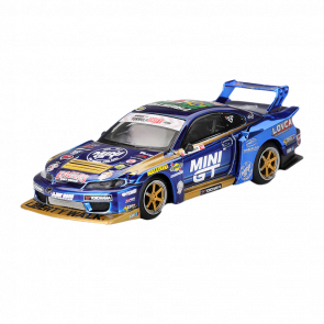 Машинка Premium MINI GT Nissan LB-Super Silhouette S15 SILVIA 1:64 MGT01157 CH Purple - Retromagaz