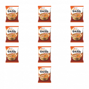 Набор Лапша 10шт Nongshim Ramen AnsungTangMyun Средне Острая 125g Набор Лапша 10шт Nongshim Ramen AnsungTangMyun Средне Острая 125g - Retromagaz