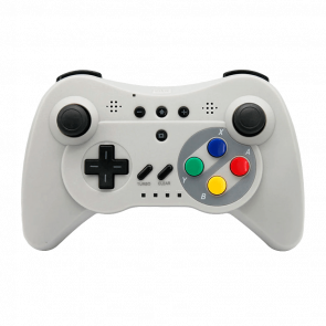 Геймпад Бездротовий RMC Wii U Pro Controller SNES Style Grey Новий - Retromagaz