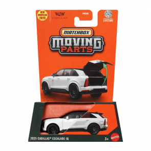 Тематическая Машинка Matchbox 2025 Cadillac Escalade IQ Moving Parts 1:64 JBW59 White - Retromagaz