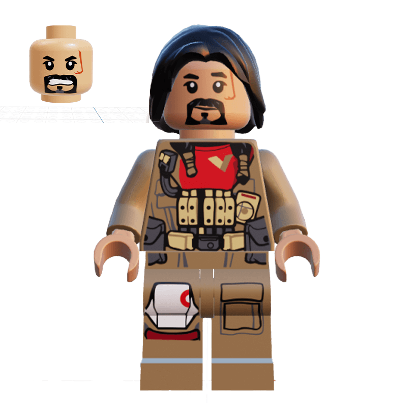 Фігурка Lego Повстанець Baze Malbus Star Wars sw0783 75153 Б/У - Retromagaz