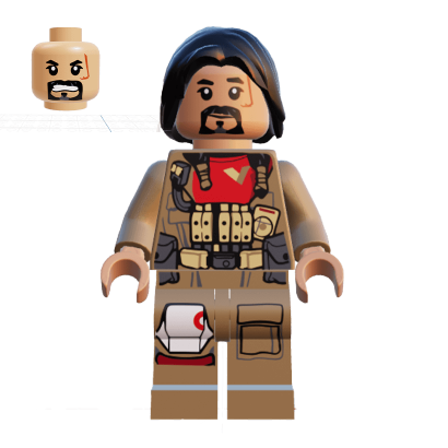 Фигурка Lego Baze Malbus Star Wars Повстанец sw0783 Б/У - Retromagaz