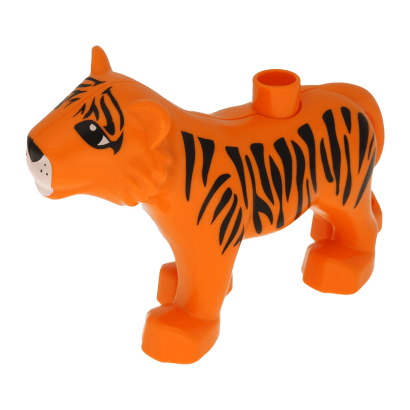 Фігурка Lego Animals Tiger Adult Duplo bb0442pb01 Orange Б/У - Retromagaz