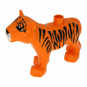 Фигурка Lego Animals Tiger Adult Duplo bb0442pb01 Orange Б/У - Retromagaz