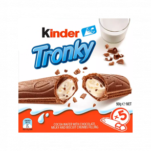 Батончик Kinder Tronky зі Шматочками Печива 90g