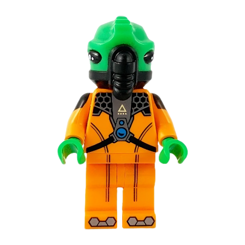 Фигурка Lego Series 21 Alien Collectible Minifigures col384 Б/У - Retromagaz