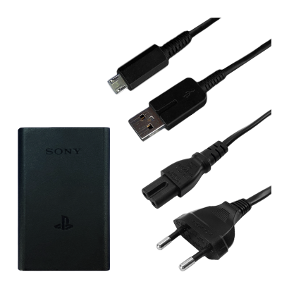 Зарядний Пристрій Sony PlayStation Vita Slim Black 1.5m Б/У - Retromagaz